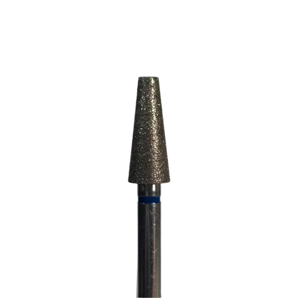 Via Prof Diamond Cone Bit, Dry Manicure Nail Drill Head