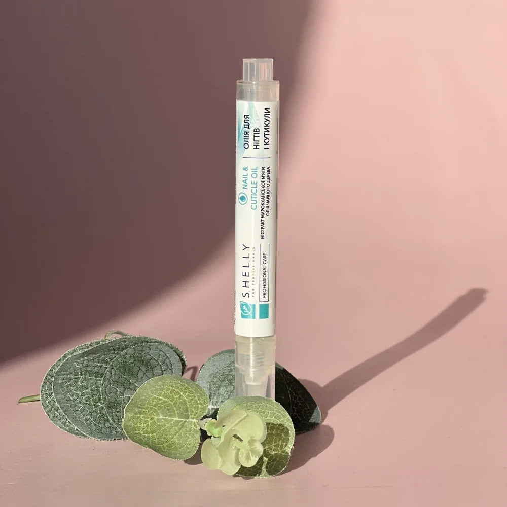 Shelly Nail and Cuticle Oil with Moroccan Mint Extract and Tea Tree Oil Shelly 3 ml – Nourishing & Strengthening Cuticle Care for Home & Salon