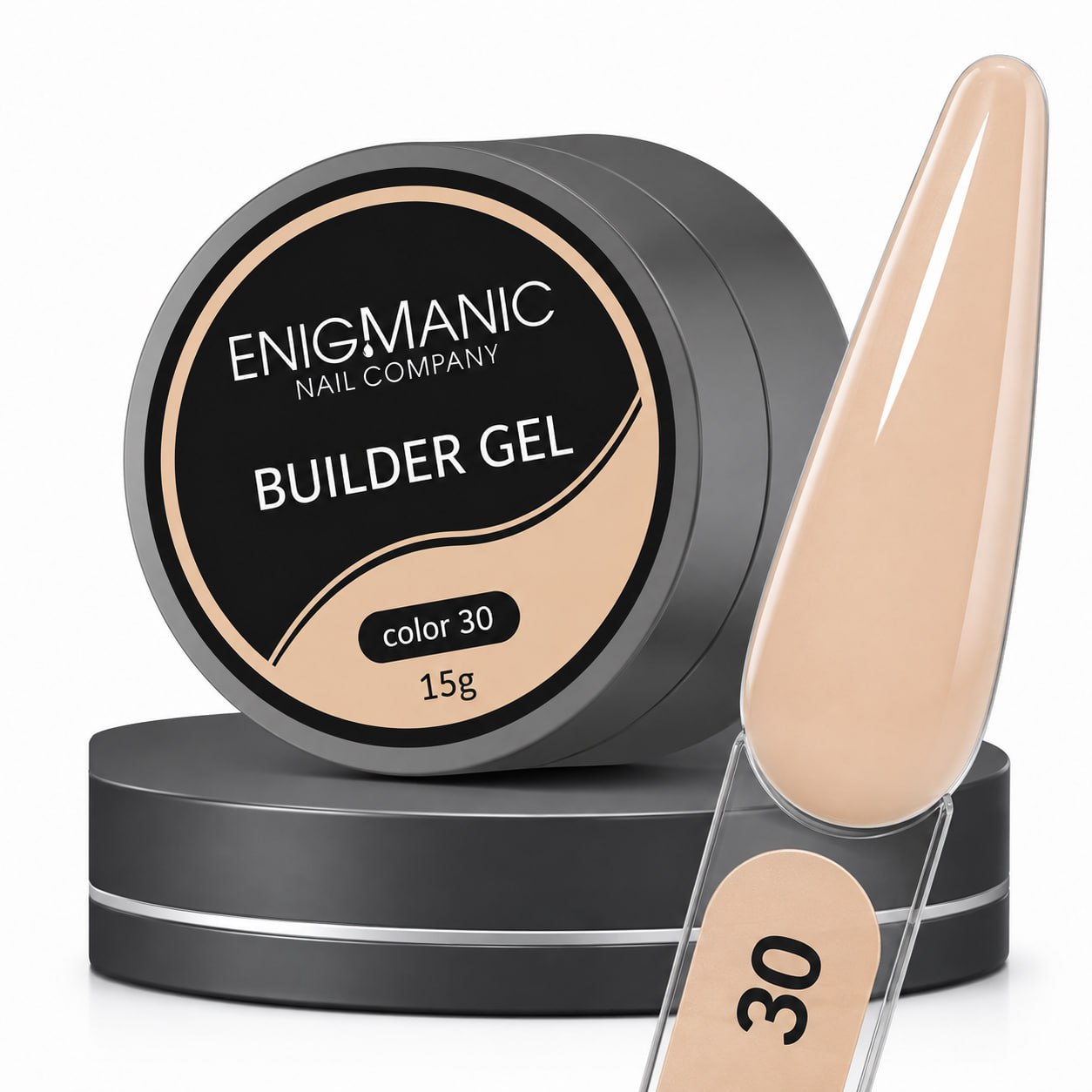 Enigmanic Builder Gel #30 | UV/LED Nail Builder Gel